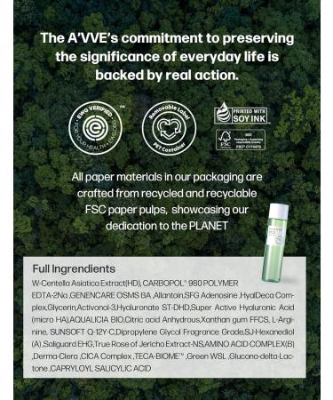 A VVE Derma Teca Biome Toner - Vegan Exfoliating & Hydrating Korean Skincare for Dry Sensitive Skin with Centella Asiatica (6.7 Fl. Oz - Buy Online on GoSupps.com