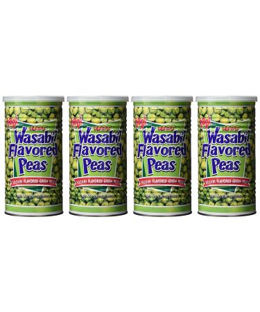 Shop Hapi Hot Wasabi Peas - 9.9 oz Tins (Pack of 4) | Spicy Snack Delight - Buy Online on GoSupps.com