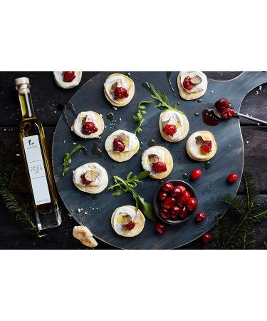TruffleHunter Double Concentrated White Truffle Oil - Extra Virgin Olive Oil - 3.38 Oz Gift Bottle - Buy Online on GoSupps.com