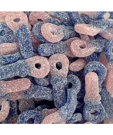 Fizzy Bubblegum Dummies 200g Share Bag by The Gourmet Sweet Company