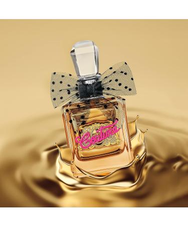 Juicy Couture Viva La Juicy Gold Eau De Parfum Women's Perfume with Notes of Luscious Berry Jasmine Sambac & Vanilla Cream - Fruity & Sweet EDP Spray 3.4 Fl Oz - Buy Online on GoSupps.com
