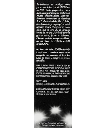 LORAC POREfection Foundation - PR1 Fair & PR8 Golden Tan | 1.12 Fl Oz | International Shipping Available - Buy Online on GoSupps.com