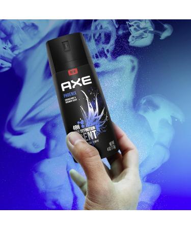 AXE Body Spray for Men - Phoenix Scent 4 Ounce | International Shipping Available - Buy Online on GoSupps.com