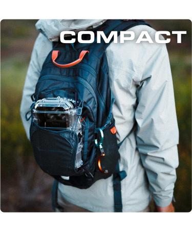 Evergreen 56 Waterproof Dry Box Case with Colored Rubber Insert - Travel Safe, Mil Spec, USA Made - Orange | Ideal for Cameras, Phones, Fishing, Camping, Water Sports - Buy Online on GoSupps.com