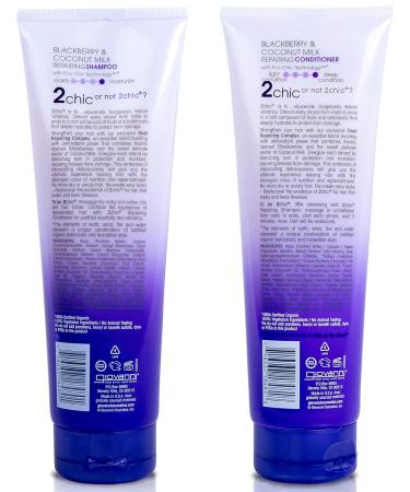 Buy GIOVANNI COSMETICS 2Chic Repairing Shampoo & Conditioner - 8.5oz for Damaged Hair | International Shipping Available - Buy Online on GoSupps.com