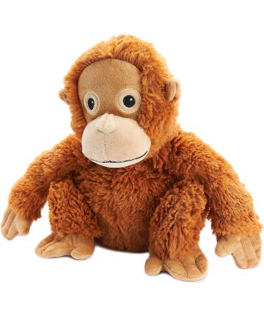 Warmies 13'' Fully Heatable Scented Cuddly Toy - Orangutan Brown with French Lavender | Medium Size - Buy Online on GoSupps.com