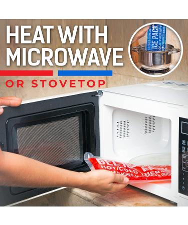 Reusable Gel Ice Packs for Injuries - Hot and Cold Compress for Shoulder, Knee, Ankle, Back, Neck, Foot, Wrist - Flexible Cold Packs for Pain Relief - Set of 2 - Buy Online on GoSupps.com