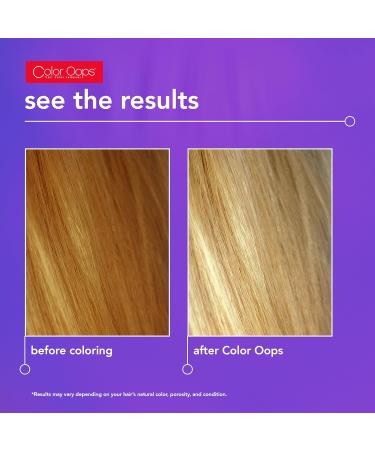 Color Oops Fading Wash Kit with Activated Charcoal - Best Bleach Wash Shampoo for Hair Color Removal - Buy Online on GoSupps.com