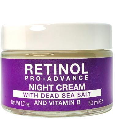 Delfanti Milano RETINOL PRO-ADVANCE NIGHT CREAM with dead sea minerals and vitamin B Made in Italy