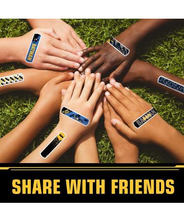 Batman Shaped Kids Bandages - 100 Count, Super Hero Characters, Flexible Adhesive for Blisters, Cuts & Scrapes - First Aid Protection for All Skin Types - Buy Online on GoSupps.com