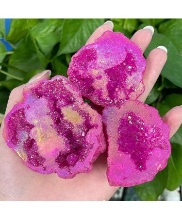 Room Decoration Natural Crystals and Stones Natural Quartz Cluster Ornaments Agate Cave Raw Crystal Specimen Collection Decoration for Decoration 1 Piece - Buy Online on GoSupps.com