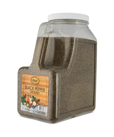 Gel Spice Ground Black Pepper 5 lb - Premium Quality Seasoning (Pack of 1) - Buy Online on GoSupps.com