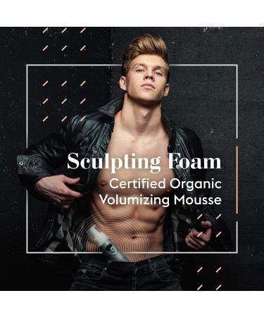 Firm Hold Volumizing Hair Mousse for Men - Avenue Man Styling Hair Products - Alcohol and Paraben-Free - 7oz - Buy Online on GoSupps.com