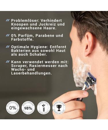 Shavesafe Razor | Premium Men's Shaver with 5-Fold Blades | Facial Body & Intimate Grooming - Buy Online on GoSupps.com