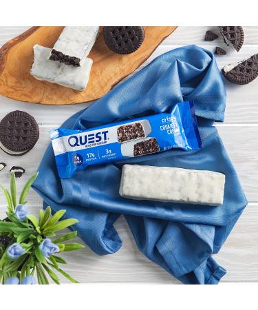 Quest Nutrition Cookies & Cream Hero Bar - 12 Count | Healthy Protein Snack - Buy Online on GoSupps.com