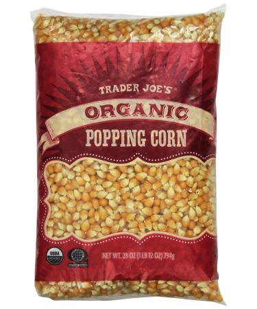 Trader Joes Organic Popping Corn 28 oz ( 1 lb 12 oz )794g - Buy Online on GoSupps.com