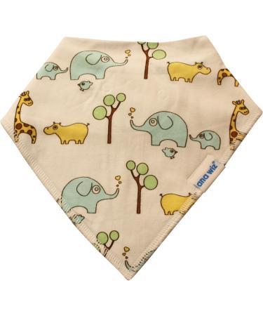Premium 100% Organic Cotton Baby Bandana Bibs Set of 5 - Girls Set - Buy Online on GoSupps.com