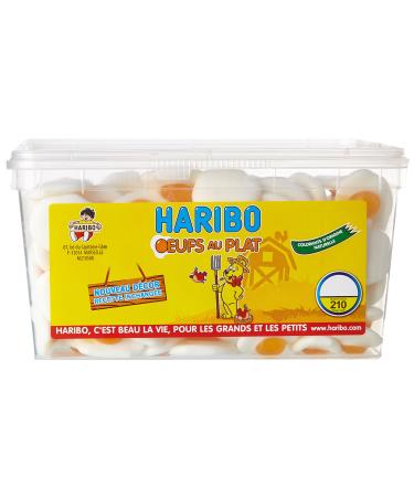 HARIBO - Fried Eggs - Jelly Candies - Box of 210 Candies