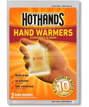 HotHands Hand Warmers - Natural, Odorless, Up to 10 Hours Heat, 40 Pair - Buy Online on GoSupps.com