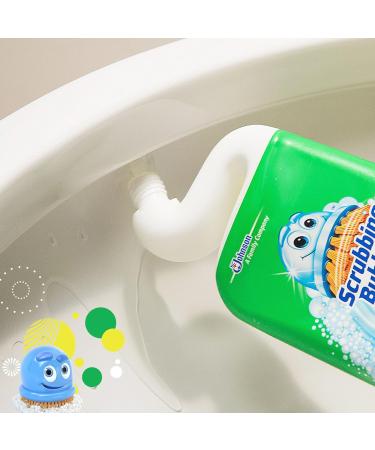 Scrubbing Bubbles Bubbly Bleach Gel Toilet Bowl Cleaner Cleans Whitens and Freshens Rainshower Scent 710mL Rainshower 710 ml (Pack of 1) - Buy Online on GoSupps.com