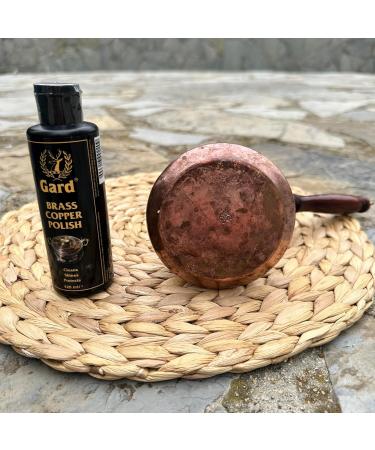 Premium Copper & Brass Cleaner | Aluminum Polish & Chrome Shine - 4.2oz (125ml) for Pots Pans & More - Buy Online on GoSupps.com