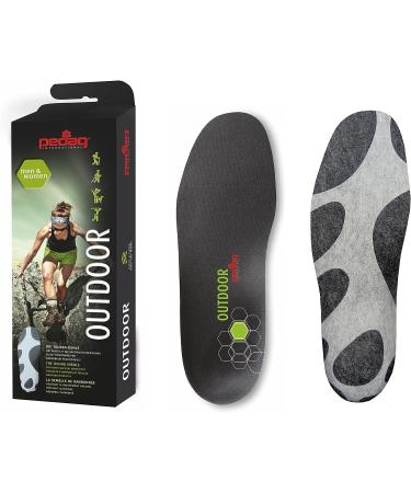 Pedag SPORTSLINE Outdoor Insole - Durable Hiking Insoles with Arch Support | Size 11M/12M (EU 44/45) | Hand Washable & Breathable for Increased Performance and Reduced Foot Fatigue - Buy Online on GoSupps.com
