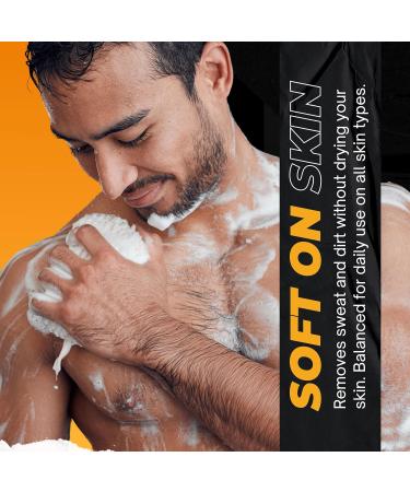  nishman NISHMAN Shower Gel Pure Touch 480ml 3-in-1 Formula for Body Hair & Face Gentle Daily Cleanser for Men with Invigorating Fragrance Moisturizing Gel for All Skin Types - Buy Online on GoSupps.com