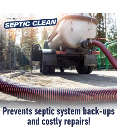 SEPTIC CLEAN Tablets | 12-Month Septic Tank Cleaner Supply | Powerful Bacteria for a Healthy Septic System - Buy Online on GoSupps.com