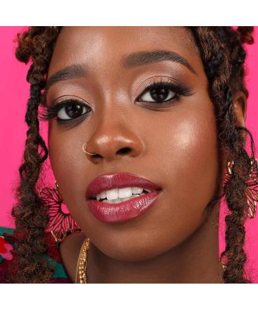 Shop The Lip Bar Soft Kisses Vegan Lipstick - Moisturizing Mango Seed Butter Satin Finish Level Up Berry | International Shipping Available - Buy Online on GoSupps.com