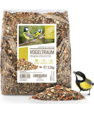 Bird Dream - Wheat Free Wild Bird Seeds I Perennial Bird Food I Outdoor Bird Seeds, Eat O