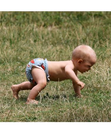 Shop Petit Lulu One Size Diaper (5-16 kg) - Snap Fasteners with Australian Animals Design | Eco-Friendly & Sustainable Cloth Diapers for International Shipping - Buy Online on GoSupps.com
