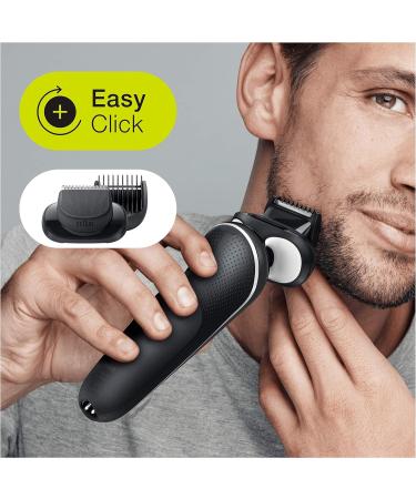 Buy Braun Series 5S Electric Razor for Men - 3 Flexible Blades Beard Trimmer 50 Min Runtime Wet & Dry EasyClick - International Shipping - Buy Online on GoSupps.com