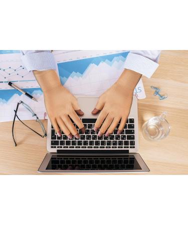 Doctor Developed Compression Gloves for Arthritis with Handbook - Nude M - Buy Online on GoSupps.com