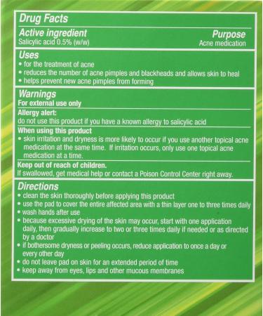 Stridex Sensitive Acne Pads with Salicylic Acid & Aloe - 90 ea - Buy Online on GoSupps.com