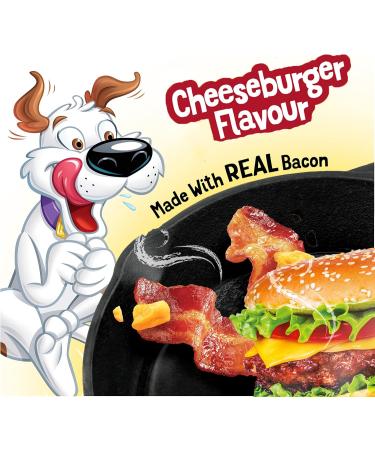 Beggin' Strips Dog Treats Cheeseburger Flavour | Cheese Flavour Dog Snacks (708 g Each) - Buy Online on GoSupps.com