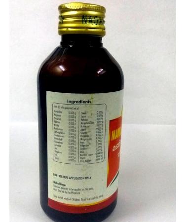 Nagarjuna Herbal Manjishtaadi Thailam 200ml | Enhance Vision & Relieve Eye Pain | International Shipping - Buy Online on GoSupps.com