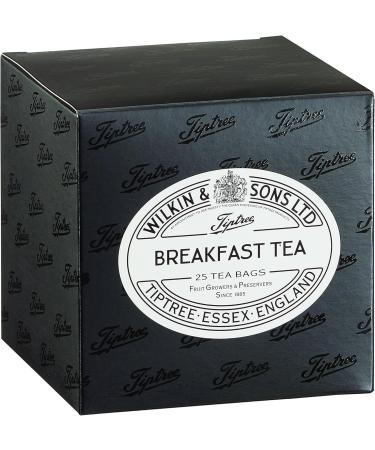 Tiptree Breakfast Tea Bags by Wilkin & Sons / 25 Bags / Vegetarian Vegan Coeliac Friendly - Buy Online on GoSupps.com
