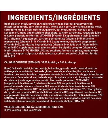 Purina ONE True Instinct High Protein Dry Dog Food Beef & Bison - 6.8 kg Bag 6.8 kg (Pack of 1) - Buy Online on GoSupps.com