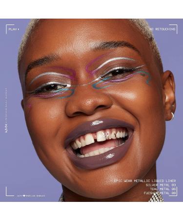 NYX Epic Wear Teal Metal Metallic Liquid Liner - Waterproof & Long-Lasting - Buy Online on GoSupps.com