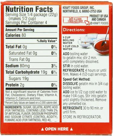 JELL-O Strawberry-Banana 3oz (85g) - Buy Online on GoSupps.com