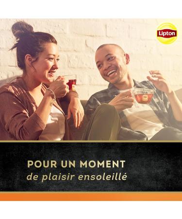Lipton Th Noir Orange Go t Orange d'Espagne 4x20 Sachets Pyramid 80 Sachets - Buy Online on GoSupps.com