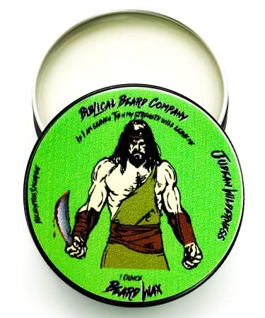 Beard and Mustache Wax - Judean Wilderness Scent - Made in USA