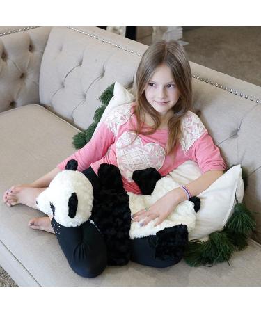 SENSORY4U Panda Bear Weighted Lap Blanket Pad for Kids - 4 lbs - Washable - Ideal for Autism, ADHD, Anxiety & Stress - Buy Online on GoSupps.com