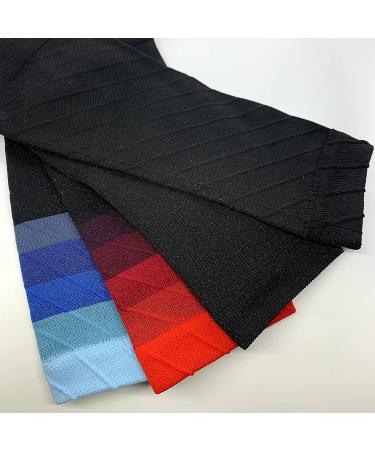 Lin's Liliana 2-Series Calf Bandage - Compression Stockings for Men & Women | Warm Calves Support for Sports Running Football & Basketball - Smooth Black - Buy Online on GoSupps.com