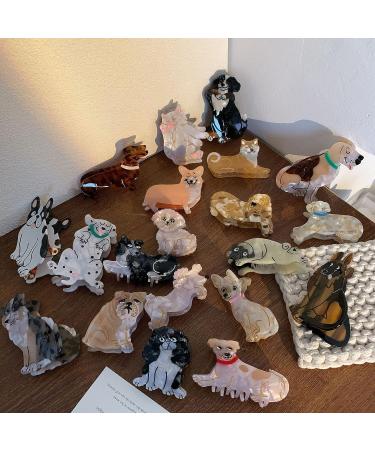 Yusier Dachshund Dog Hair Clips - Cute Animal Shaped Accessories for Women and Girls - Buy Online on GoSupps.com