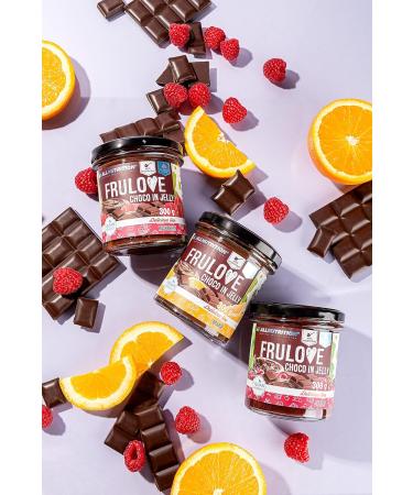 ALLNUTRITION Frulove Choco in Jelly Orange - Sugar Free Jelly Jam - Gluten Free - Healthy Snack - Low-Calorie Treats - Vegan - 300 g - Buy Online on GoSupps.com