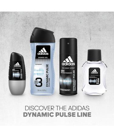 Dynamic Pulse Eau De Toilette Spray by Adidas Developed with Athletes for Men 3.4 Ounce Cedar Citrus Fresh Mint 3.4 Fl Oz (Pack of 1) - Buy Online on GoSupps.com