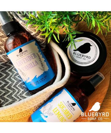 BLUEBYRD Soap Sugared Lemon Hair & Body Fragrance Spray | Sweet Perfume Mist for Hair & Body | Weightless Hair Refresher | Clean Vegan No Paraben Sulfate and Silicones| Alcohol-Free (Sugar Lemon) - Buy Online on GoSupps.com