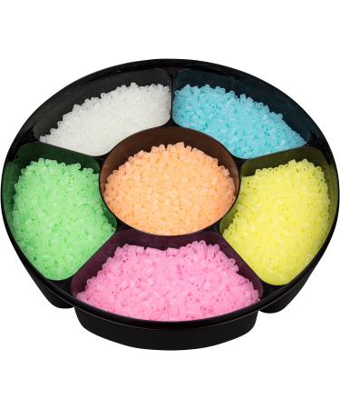 Glow in the Dark Fuse Beads Set - 9,000 Beads in 6 Unique Colors, Includes Case for Easy Organization - Ideal for Perler Beads Pixel Art - Buy Online on GoSupps.com