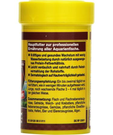 JBL NovoBel Complete Fish Food Flakes 100ml - Ideal for 3-20 cm Aquarium Fish | Buy Internationally - Buy Online on GoSupps.com